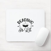 Lesen von Kunst ist schlecht Mousepad (Mit Mouse)