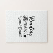 Lesen von Kunst macht das Lesen zu einem intellige Puzzle (Horizontal)