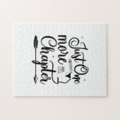 Lesen von Kunst nur noch ein Kapitel Puzzle (Horizontal)