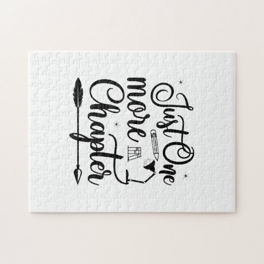 Lesen von Kunst nur noch ein Kapitel Puzzle (Horizontal)