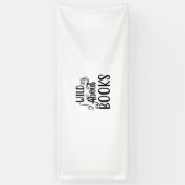 Lesen von Kunst und Büchern Banner (Vertikal)