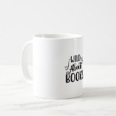 Lesen von Kunst und Büchern Kaffeetasse (Vorderseite Links)