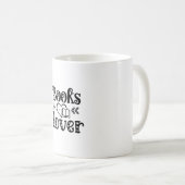 Lesen von Kunstbüchern Lover Kaffeetasse (VorderseiteRechts)