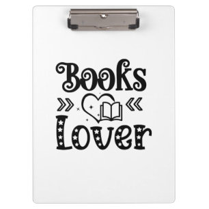 Lesen von Kunstbüchern Lover Klemmbrett