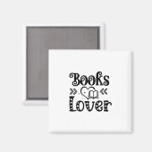 Lesen von Kunstbüchern Lover Magnet (Vorderseite/Rückseite)