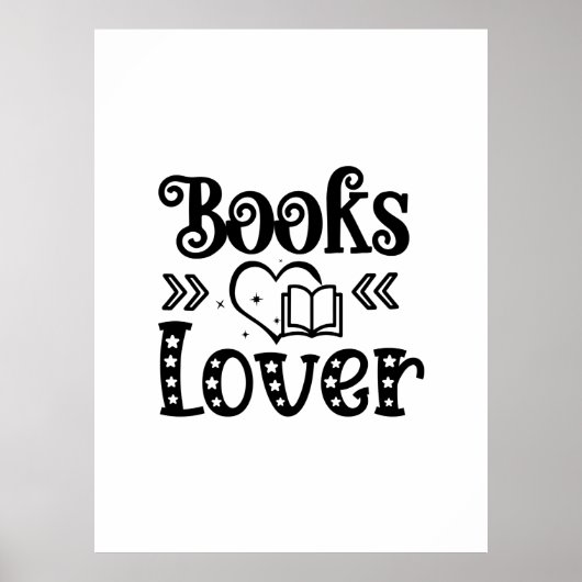 Lesen von Kunstbüchern Lover Poster (Vorne)