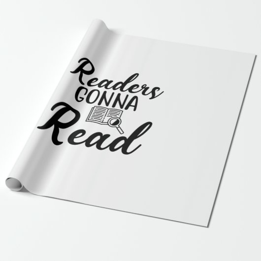 Lesen von Kunstlesern Gonna Read Geschenkpapier (Ungerollt)