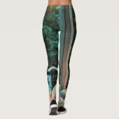 Lesen von Kunstwerken Leggings (Rückseite)
