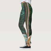 Lesen von Kunstwerken Leggings (Links)