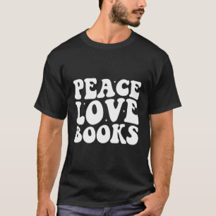Lesen von Lehrerbüchern Bibliothekarische Friedens T-Shirt
