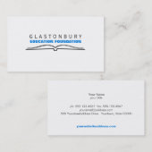 Lesen von Lehrerbüchern für Logos Visitenkarte (Vorne/Hinten)