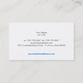 Lesen von Lehrerbüchern für Logos Visitenkarte (Rückseite)