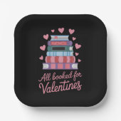 Lesen von Lehrern zum Valentinstag Pappteller (Vorderseite)