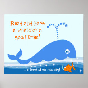 Lesen von Literaturplakaten Poster