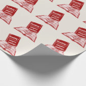 Lesen von Meilenanleitungen Geschenkpapier (Ecke)