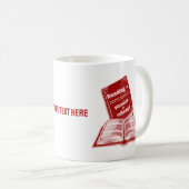 Lesen von Meilenanleitungen Kaffeetasse (VorderseiteRechts)