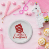 Lesen von Meilenanleitungen Pappteller (Party)