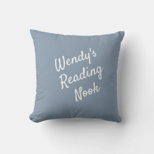 Lesen von Nook Cushion, Hübsch Dusty Blue Kissen