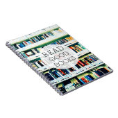 Lesen von Notebook-Buchliebhabern Geschenk Notizblock (Rechte Seite)