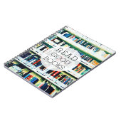 Lesen von Notebook-Buchliebhabern Geschenk Notizblock (Linke Seite)