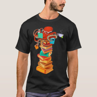 Lesen von Octopus Tee Kaffee Buch Lover Bookworm R
