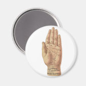 Lesen von Palmen Magnet (Vorderseite/Rückseite)