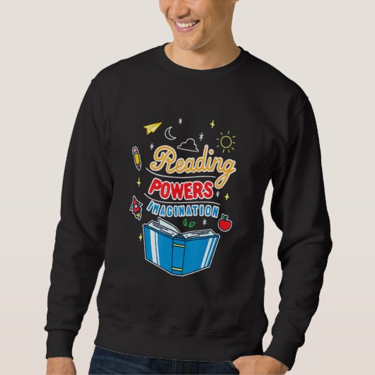 Lesen von Power Imaging Sweatshirt (Vorderseite)