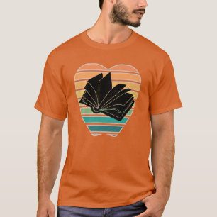 Lesen von Retro-Stil für Männer Frauen Buch Lover T-Shirt