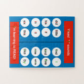 Lesen von Serien, "I"-Sounds Puzzle (Horizontal)