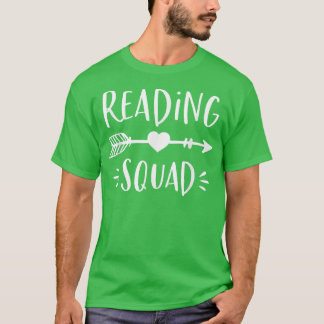 Lesen von Squad Funny Reading Buch Lover World Boo T-Shirt