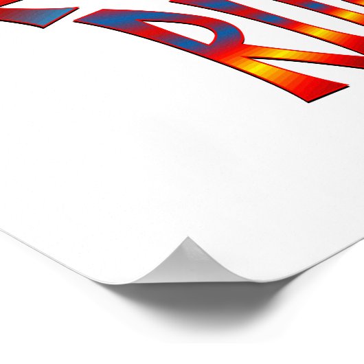 Lesen von Steinen Poster (Ecke)