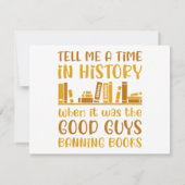 Lesen von verbotenen Büchern Lesen Sie den Leser v (Rückseite)