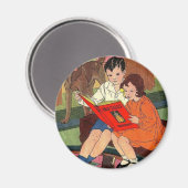 Lesen wir ein Magnet der Geschichte (Vorderseite/Rückseite)