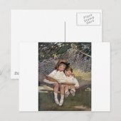 Lesen zu meinem kleinen Bruder Postkarte (Vorne/Hinten)