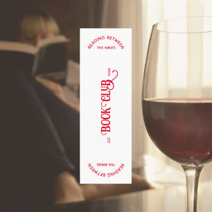 Lesen zwischen den Weingütern Book Club Rotes Wapp Telefonnummerkarte