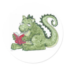 Lesender Drache