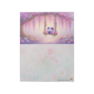 Lesender Frosch Notizblock