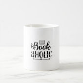 Lesender Kunstbuch-Junkie Kaffeetasse (Mittel)