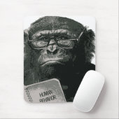 Lesender Schimpanse Mousepad (Mit Mouse)