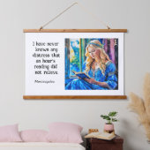 LESENQUOTE WALL DECOR WANDTEPPICH MIT HOLZRAHMEN (Schlafzimmer)