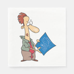 Leseplan-Papierservietten Serviette