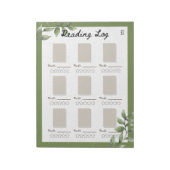 Leseprotokoll Notizblock (Rotiert)