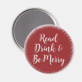 Leser buchen Elegante Festlich Magnet (Vorderseite/Rückseite)