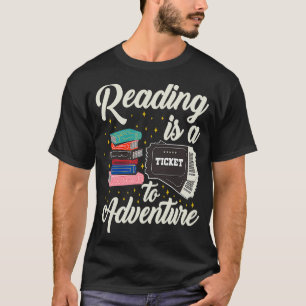 Leser der Bibliothek für Schüler und Schüler T-Shirt