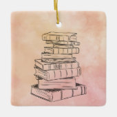 Leser der virtuellen Bibliothek für den Buchleser Keramikornament (Vorderseite)