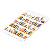 Leser der virtuellen Bibliothek für den Buchleser Magnet (Linke Seite)