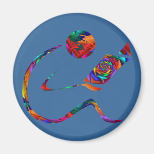 Leser-Fantasie-Magnet Magnet