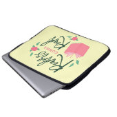 Leser Gonna Read Bookfloral Laptopschutzhülle (Vorne Knopf)