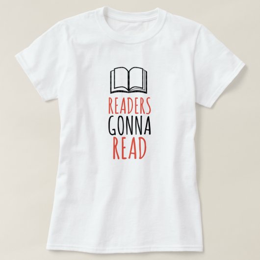 Leser Gonna Read T - Shirts (Design vorne)