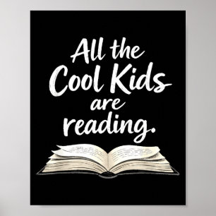 Leser Inspiration die coolen Kids lesen Poster